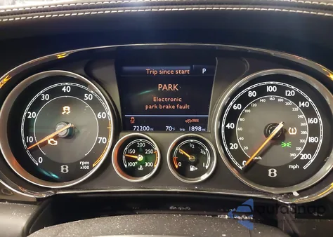 2014 Bentley Continental Gt V8 S from USA, damaged, VIN SCBFH7ZA9EC094637